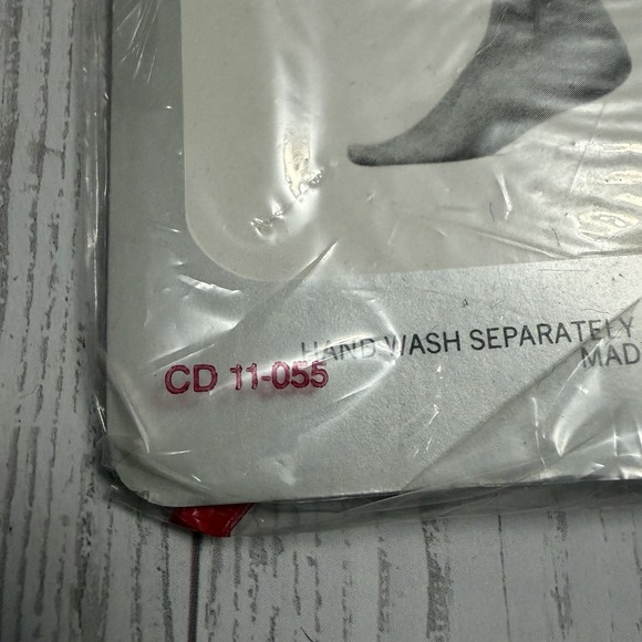 Christian Dior 4478 L'ALLURE Ultra Sheer Panty Top Crystal Gray Size 2 Vintage - Picture 9 of 11